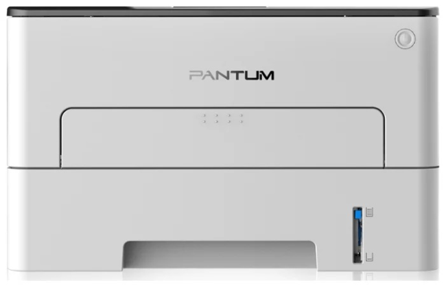 Pantum P3010D, Printer, Mono laser, А4, 30 ppm (max 60000 p/mon), 350 MHz, 1200x1200 dpi, 128 MB RAM, Duplex, paper tray 250 pages, USB, start. cartridge 1000 pages (white)
