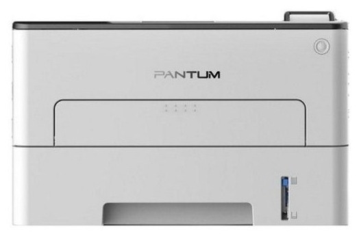 Pantum P3302DN, Printer, Mono laser, А4, 33 ppm (max 60000 p/mon), 350 MHz, 1200x1200 dpi, 256 MB RAM, PCL/PS, Duplex, paper tray 250 pages, USB, LAN, start. cartridge 1500 pages (grey)