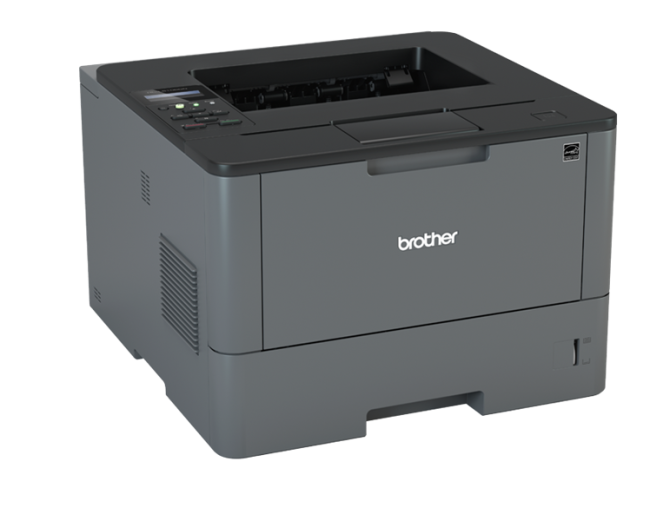 Brother HL-L5100DN, Принтер, ч/б лазерный, A4, 40 стр/мин, 256 Мб, Duplex, LAN, USB, старт.картридж 3000 стр.