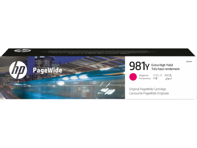 Cartridge HP 981Y для PageWide 556/586/E58650, пурпурный (16 000 стр.)