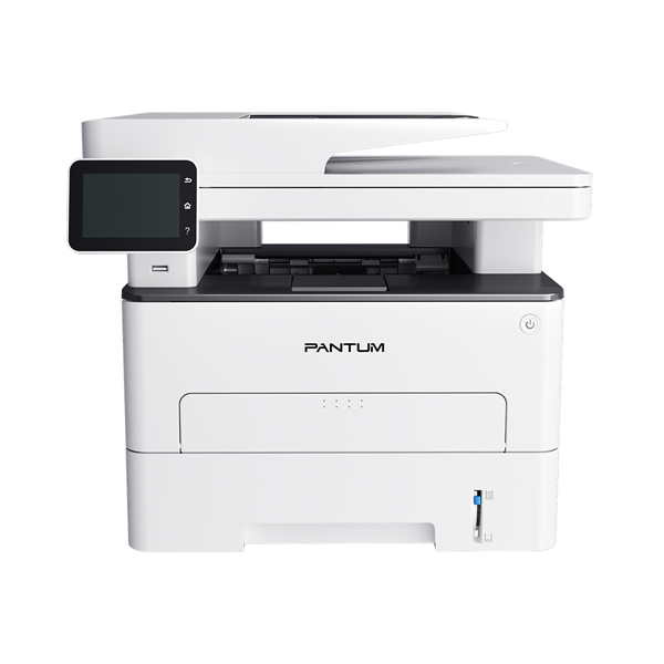Pantum BM5106FDN, P/C/S/F, Mono laser, A4, 40 ppm (max 100000 p/mon), 1.2 GHz, 1200x1200 dpi, 512 MB RAM, Duplex, DADF50, paper tray 250 pages, USB, LAN,touch screen, start. cartridge 6000 pages