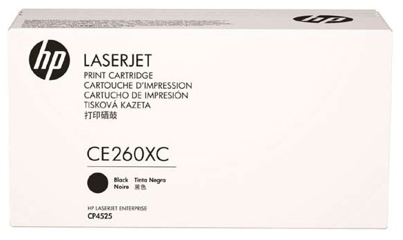 Cartridge HP 649X для CLJ CP4525, черный (17 000 стр.) (белая упаковка)