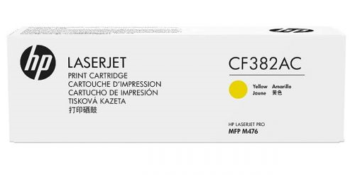 Cartridge HP 312A для LaserJet Pro MFP M476nw Prntr, желтый (2700 стр.) (белая упаковка)